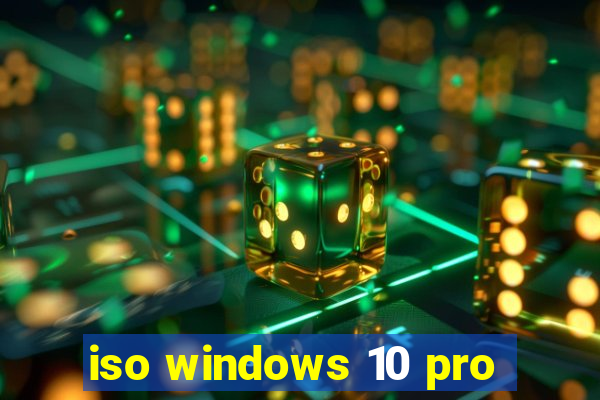 iso windows 10 pro